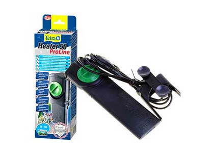 Нагреватель с Терморегулятором Для Аквариума Tetra (Тетра) Proline Heater 50Вт 20-60л 15,8*6,3*3,6см 188990