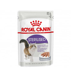 Влажный Корм Royal Canin (Роял Канин) Для Стерилизованных Кошек Паштет Feline Health Nutrition Sterilised Loaf Mousse Pate 85г (1*12)