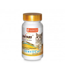 Витамины Для Стерилизованных Кошек и Кастрированных Котов Юнитабс Unitabs SterilCat Q10 U302