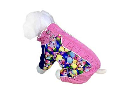 Комбинезон Для Собак Миниатюрных и Мелких Пород Бубль-Гум 12 Мех Розовый Pet Fashion (Пет Фешн) Девочка