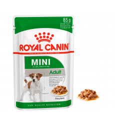 Влажный Корм Royal Canin (Роял Канин) Для Собак Мелких Пород в Соусе Mini Adult 85г