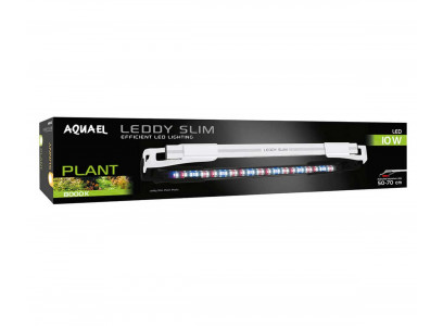 Светильник Для Аквариумов Aquael (Акваэль) Leddy Slim Plant 10w 50-70см Для Растений Белый 50*3*1,5см 114585 