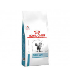 Лечебный Сухой Корм Royal Canin (Роял Канин) Для Стерилизованных и Кастрированных Кошек с Чувствительной Кожей Veterinary Diet Skin & Coat 1,5кг
