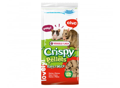 Корм Для Крыс и Мышей Versele-Laga (Верселе-Лага) Crispy Pellets Rats & Mice Гранулы 1кг 