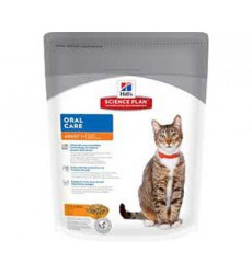 Hills (Хиллс) Science Plan Oral Care Сухой Корм Для Кошек Для Гигиены Полости Рта Курица 250г (1*6)