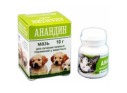 Мазь Анандин 10г Для Лечения Кожных Поражений Медитэр НИО
 