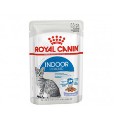 Влажный Корм Royal Canin (Роял Канин) Для Домашних Стерилизованных Кошек в Желе Indoor Sterilized Jelly 85г (1*12)