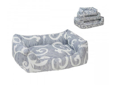 Лежак Для Собак Чип Маршмеллоу №2 Прямоугольный 71*51*21см с Подушкой Rp93602