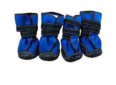 Сапожки Для Собак Средних Пород Прорезиненные 9 Синий Pet Fashion (Пет Фешн) 