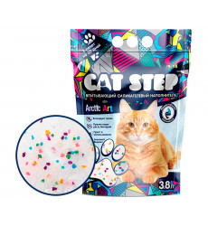 Наполнитель Cat Step (Кэт Степ) 3,8л Arctic Art Силикагель 20363014
