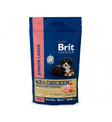 Сухой Корм Brit (Брит) Для Молодых Собак Крупных Пород 25-90кг Курица Premium Dog Junior Large 3кг 5050277