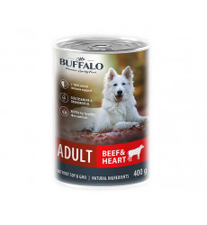 Консервы Mr.Buffalo (Мистер Буффало) Для Собак Говядина и Сердце 400г Adult(1*9) B401
