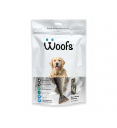 Лакомство Woofs (Вуфс) Для Собак  Кожа Трески Атлантической Сушеная 100г