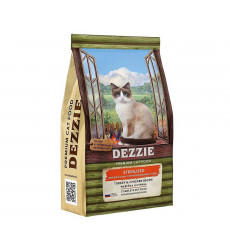 Сухой Корм Dezzie (Деззи) Для Стерилизованных Кошек Индейка и Курица Sterilized Cat 2кг 5659141