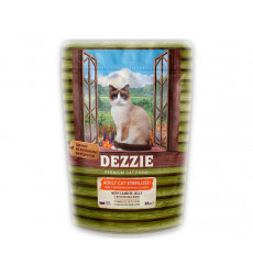 Влажный Корм Dezzie (Деззи) Для Стерилизованных Кошек Ягненок в Желе Sterilized Cat Lamb 85г 5657074 (1*12)