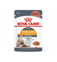 Влажный Корм Royal Canin (Ройял Канин) ДЛя Кошек При Аллергии в Соусе Hair&Skin Care 85г (1*28)