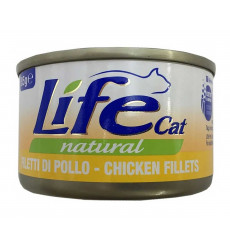 Консервы Lifecat (Лайфкэт) Для Кошек Курица в Бульоне 85г (1*24) 94463