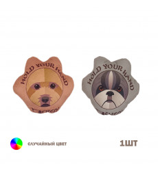 Игрушка Для Собак Мелких Пород Brava (Брава) Лапка с Пищалкой Плюш 15см 9534