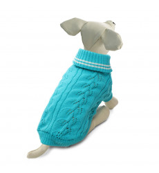 Свитер Triol (Триол) ДЛя Собак Миниатюрных Пород Аквамарин Р Xs 20см Бирюзовый 12271638