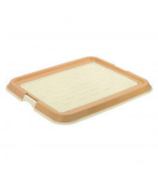 Туалет Zooone (Зооуан) Для Собак с Сеткой Малый 50*37*4см Серый P502 04