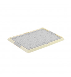 Туалет Zooone (Зооуан) Для Собак Мини с Сеткой 47*34*2 5см Серый P504-04