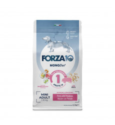 Сухой Корм Forza (Форза) 10 Dog Mini Monodiet Low Grain Для Собак Мелких Пород При Аллергии Свинина и Картофель 1,5кг 13215
