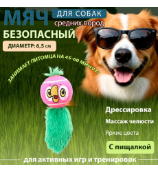 Игрушка Triol (Триол) Мяч Попугай 65/140мм Союзмультфильм 12141306