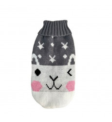 Свитер Pet Fashion (Пет Фешн) Для Собак Средних Пород Снежок Р Xl Бело-Серый