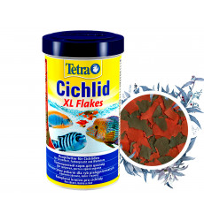 Корм Для Рыб Tetra (Тетра) Cichlid XL Flakes Хлопья Для Цихлид 500мл 139985