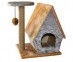 Домик Когтеточка Для Кошек с Полкой Сизаль 61,5*42,5*55см Rp8104с 