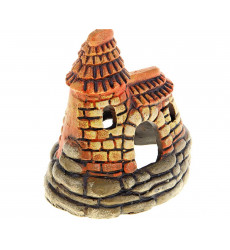 Грот Для Аквариума Замок с Высокой Крышей К-14 Гротаква