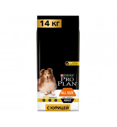 Сухой Корм ProPlan (Проплан) Для Собак с Избыточным Весом, Кастрированных и Стерилизованных Собак Курица и Рис Диетический Adult Dog Optiweight All Size Light/sterilised 14кг (1*1)