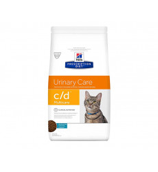 Hills (Хиллс) Лечебный Сухой Корм Для Кошек Для Поддержания Здоровья Мочевыводящих Путей Океаническая Рыба Prescription Diet C/D Multicare Urinary Care 1,5кг