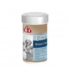 Витамины Для Собак 8in1 (8в1) Excel Brewer’s Yeast Для Кожи и Шерсти Пивные Дрожжи 140таб