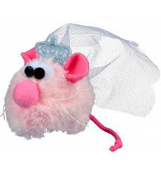 Игрушка Для Кошек Trixie (Трикси) Мышь-Невеста с Колокольчиком Princess 5см 45600 