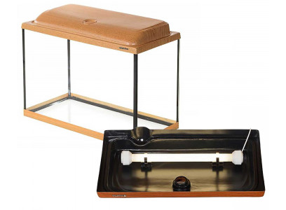 Аквариум AquaPlus (АкваПлюс) STD П72 66л 60*30*40см Дуб Прямоугольный Со Светильником Std 1*15вт 081473  