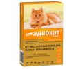 Адвокат Капли На Холку Для Кошек До 4кг Пипетка 0,4мл 1шт Elanco (1*3)