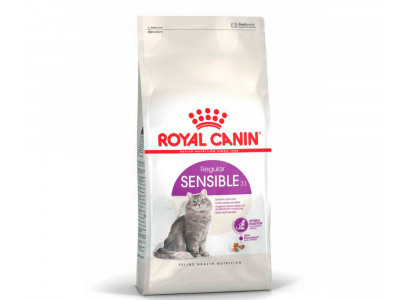 Сухой Корм Royal Canin (Роял Канин) Для Кошек с Чувствительным Пищеварением Feline Health Nutrition Sensible 33 2кг 