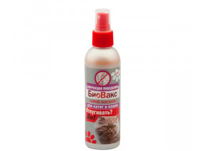 Биовакс Паразиты?Нет! Спрей Коррекция Поведения Для Кошек 180мл 