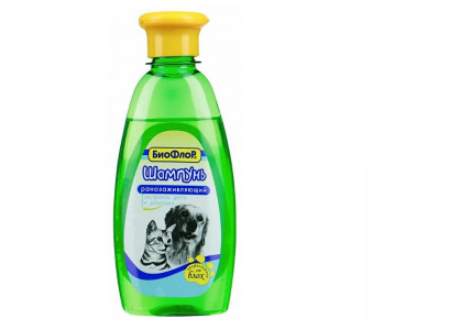 Биофлор Шампунь Для Собак Кошек Ранозаживляющий 245мл 