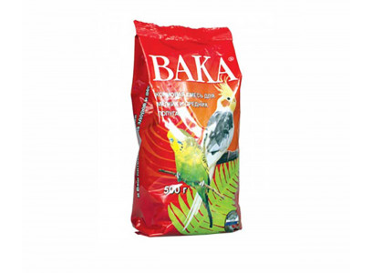 Корм Вака Для Мелких и Средних Попугаев Попугаев 500г (1*14)  