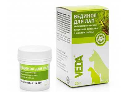 Вединол Мазь Для Лап с Маслом Сосны VEDA 25г 
