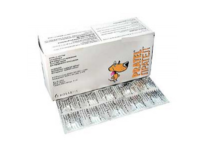 Прател Таблетки Для Кошек и Собак Антигельминтик Norvatis (1*100)  