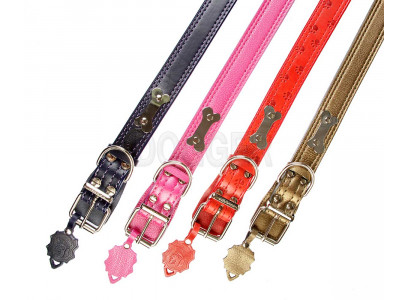 Ошейник Для Собак Dogger (Доггер) 55-70см*4см Бирка Цветной О400200ц 