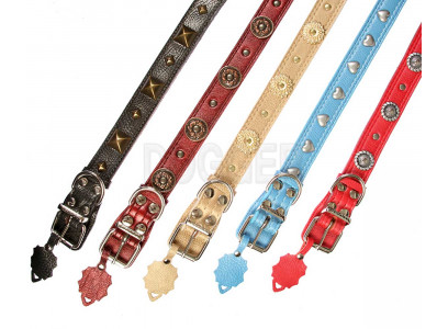 Ошейник Для Собак Dogger (Доггер) 50-70см*3,5см Фурнитура Цветной О350400ц