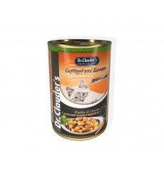 Консервы Dr.Clauders (Доктор Клаудер) Для Кошек Птица и Морковь Premium Cat Food 415г (1*20) 