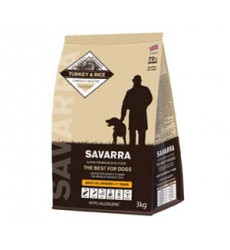 Гипоаллергенный Сухой Корм Savarra (Савара) Adult Dog Turkey Для Собак Всех Пород Индейка с Рисом 1кг 5649040 Акция!