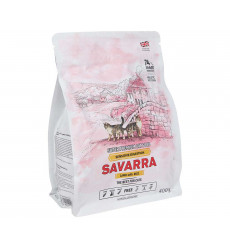 Сухой Корм Savarra (Саварра) Для Кошек с Чувствительным Пищеварением Ягненок и Рис Sensitive Digestion Lamb and Rice 400г 5649120 