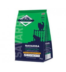 Гипоаллергенный Сухой Корм Savarra (Саварра) Adult Cat Hairball Control Duck And Rice Для Длинношерстных Кошек Вывод Шерсти Из Желудка Утка с Рисом 400г 5649140 Акция! 