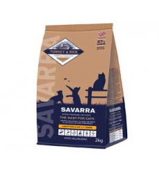 Гипоаллергенный Сухой Корм Savarra (Саварра) Cat Light Turkey And Rice Для Кошек с Избыточным Весом Индейка с Рисом 400г 5649150 Акция!